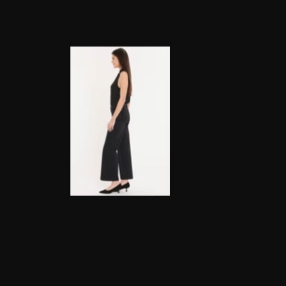 NYDJ Teresa Wide Leg Ankle Jeans - Black - Size 4 - Picture 9 of 11